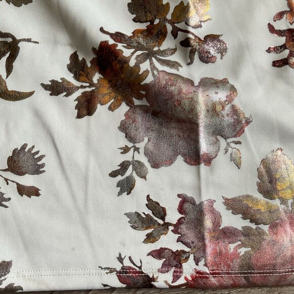 Sami & Jo Floral Skirt White Petite XL - Picture 8 of 9